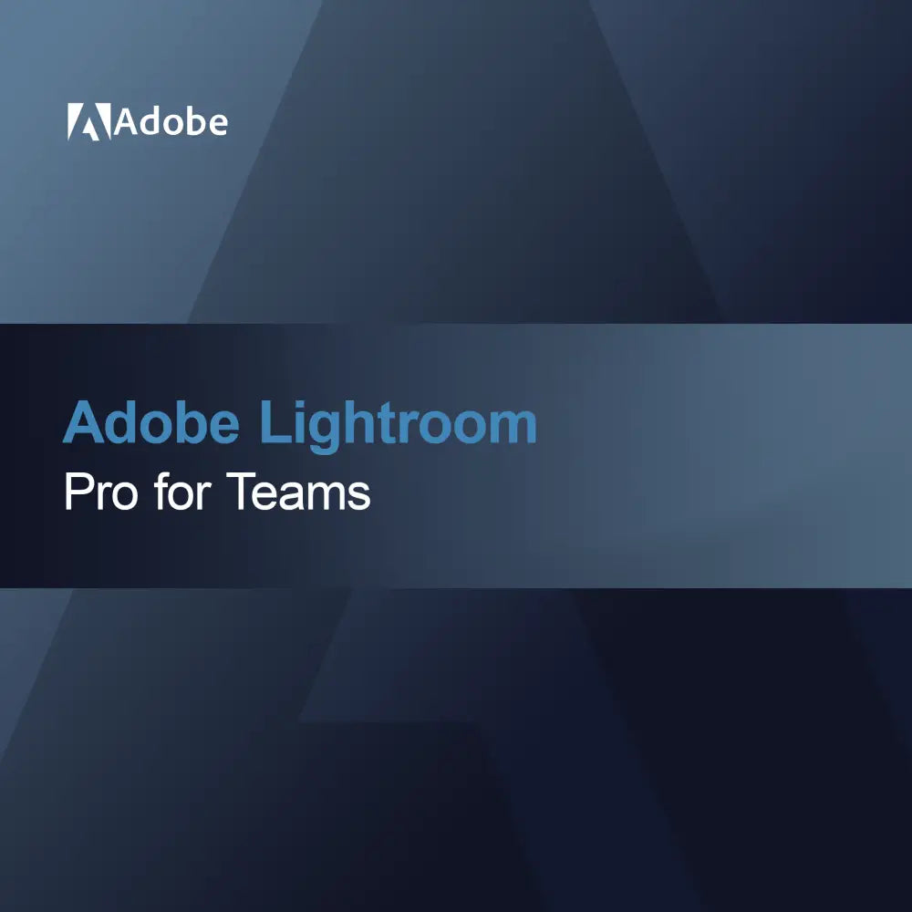 Adobe Lightroom - Pro pro týmy
