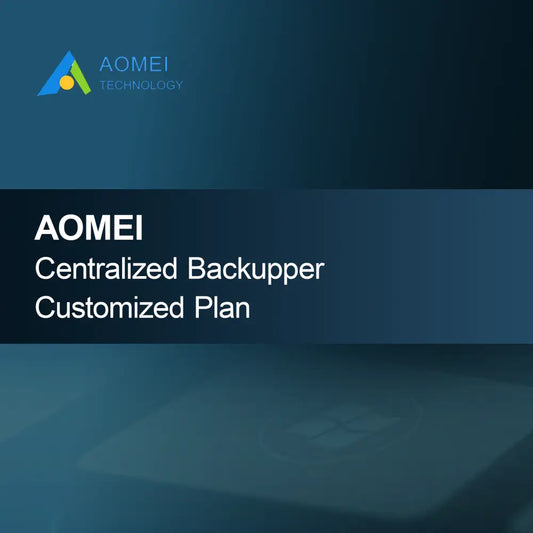 AOMEI Centralized Backupper Spersonalizowany Plan