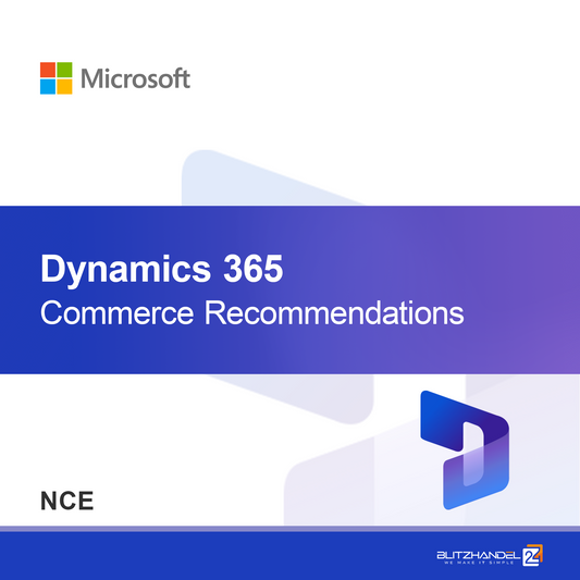 Recommandations Dynamics 365 Commerce (NCE)