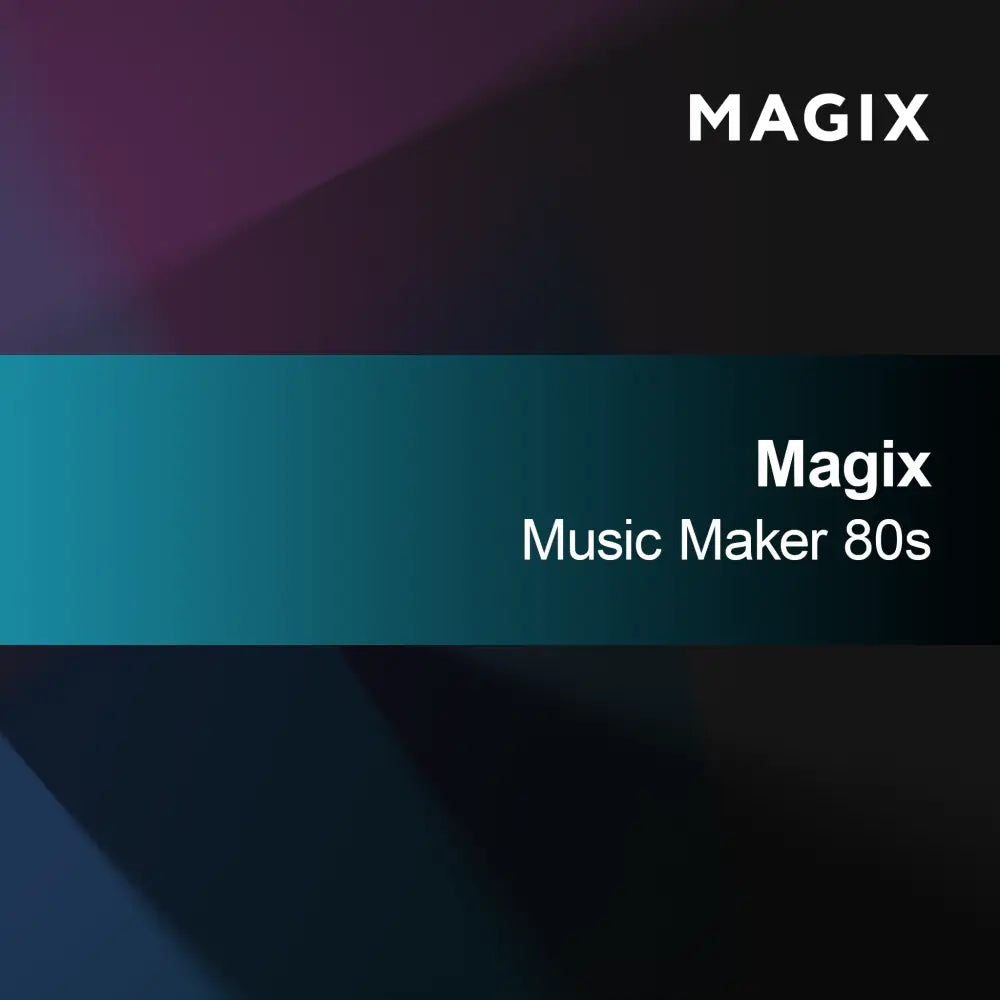 Magix Music Maker anos 80