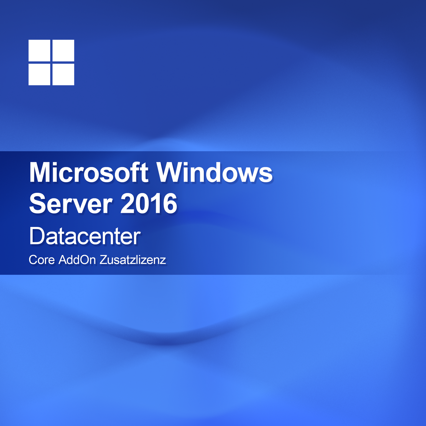 Microsoft Windows Server 2016 Datacenter, Core AddOn licence supplémentaire