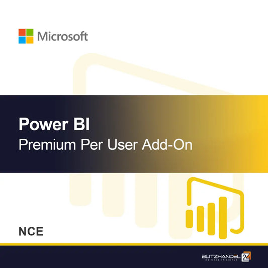 Power BI Premium Přídavek na uživatele (NCE)