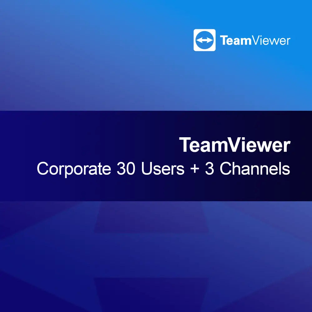 TeamViewer Corporate 30 Usuários + 3 Canais