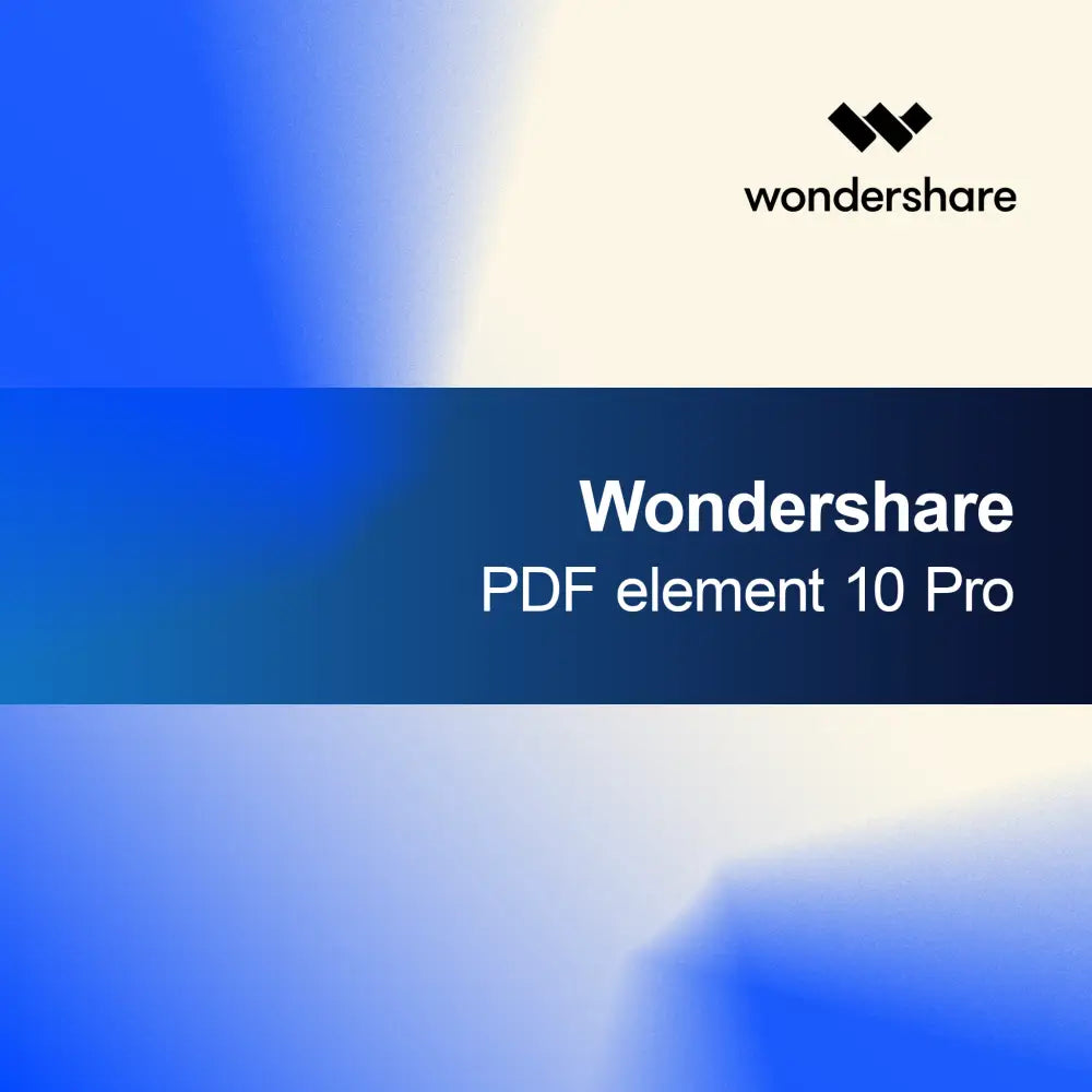 Wondershare PDF element 10 Pro