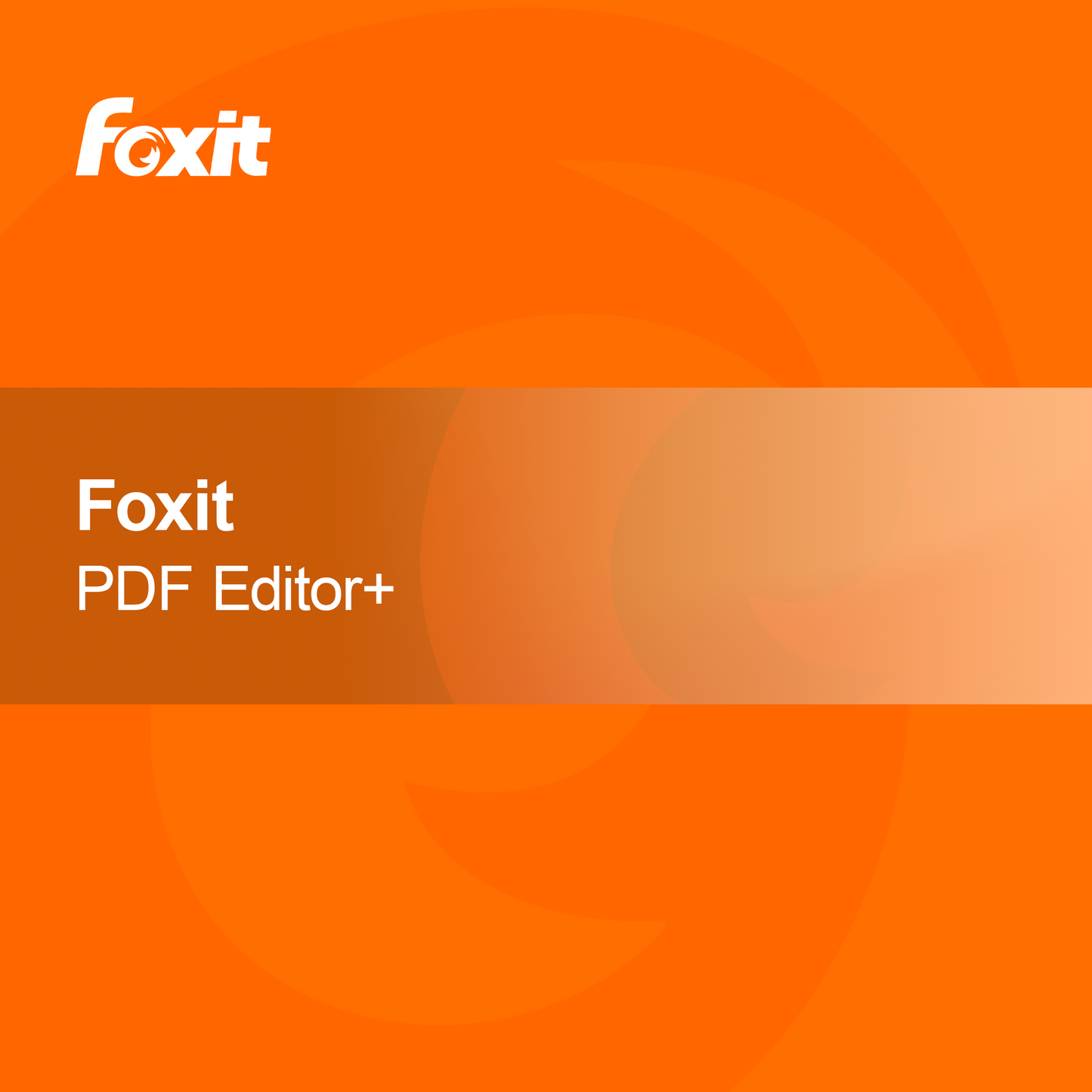 Foxit PDF Editor