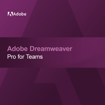 Adobe Dreamweaver - Pro pour équipes