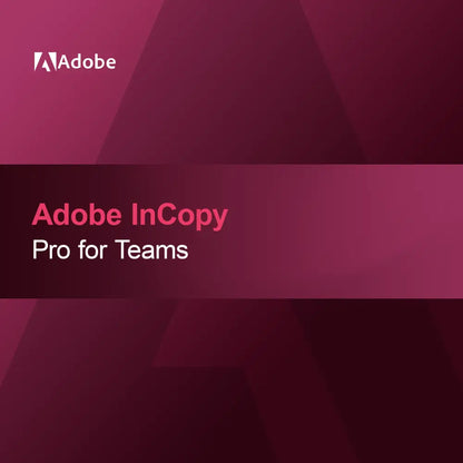 Adobe InCopy - Pro pro týmy
