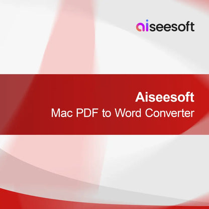 Aiseesoft Mac PDF en Word Convertisseur