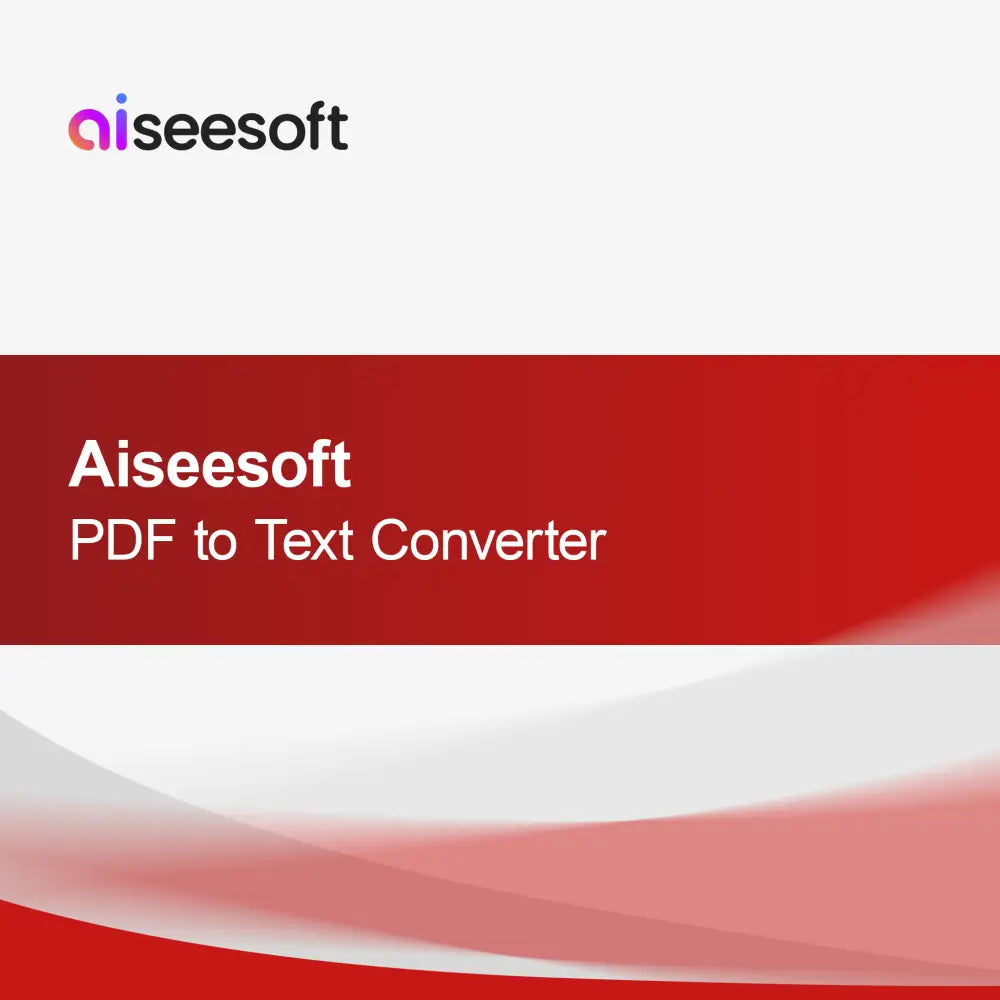 Aiseesoft PDF en Texte Convertisseur