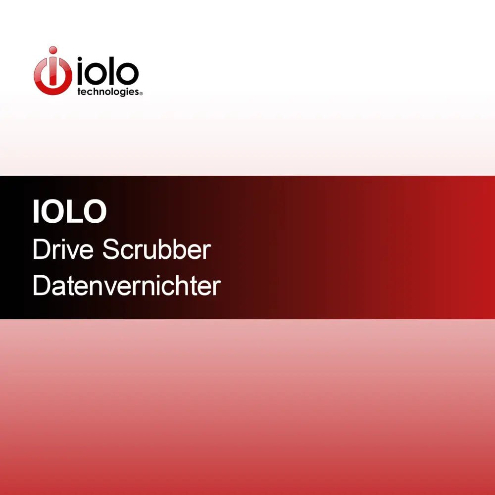 IOLO Drive Scrubber Destructeur de données