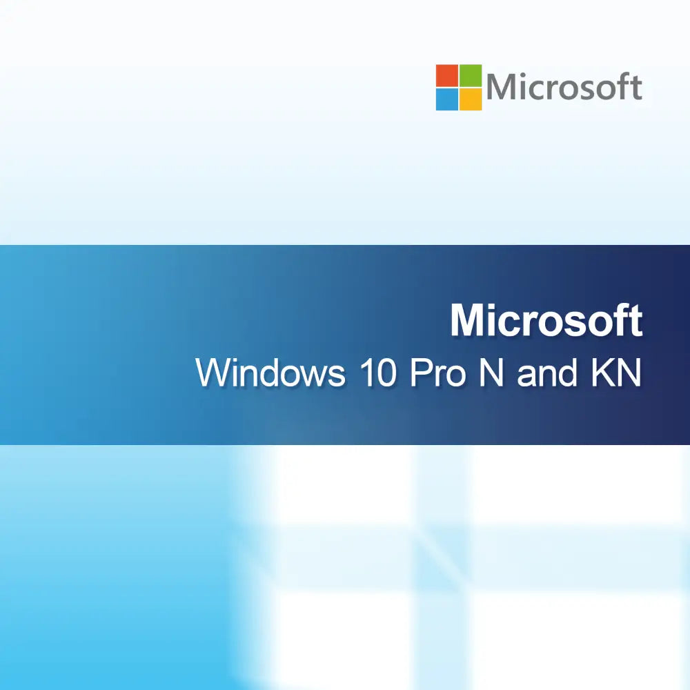 Microsoft Windows 10 Pro N a KN