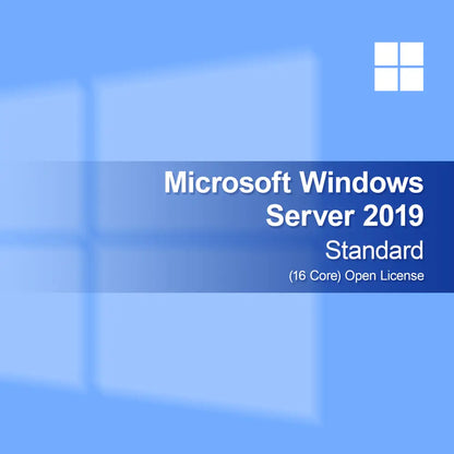 Microsoft Windows Server 2019 Standard (16 Core) Licence Open