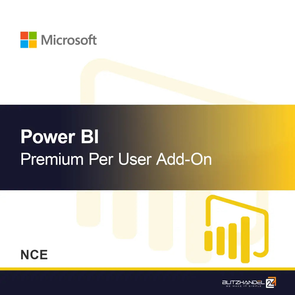 Power BI Premium Dodatek na użytkownika (NCE)