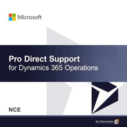Support Pro Direct pour Dynamics 365 Operations (NCE)