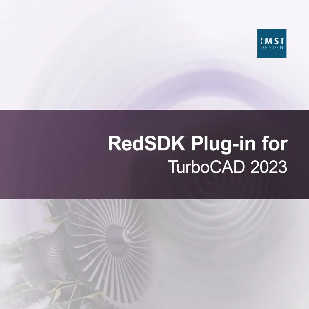 RedSDK Plug-in for TurboCAD 2023