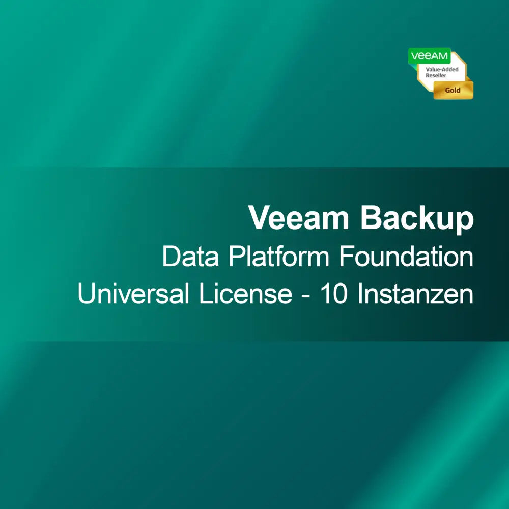 Veeam Data Platform Foundation Universal License - 10 instancji
