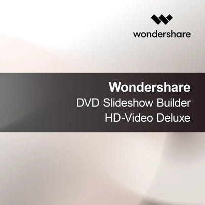 Wondershare DVD Slideshow Builder HD-Video Deluxe