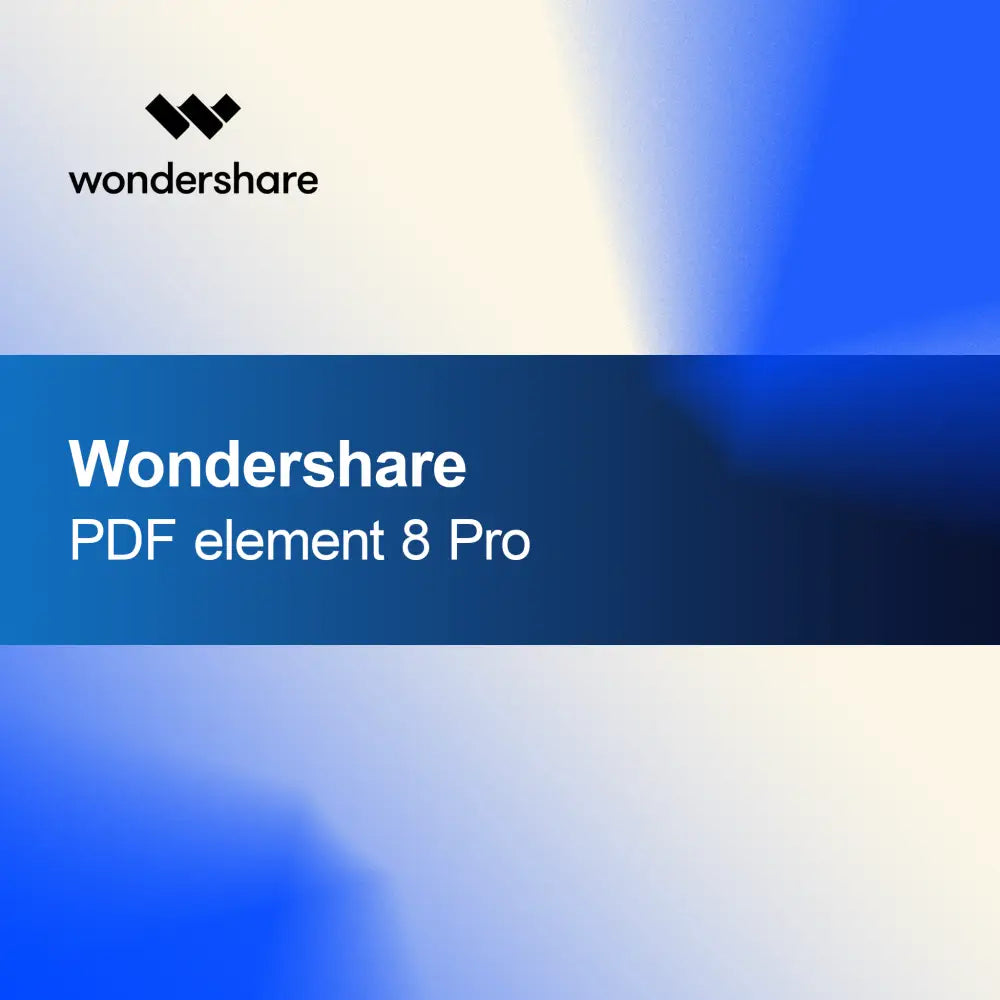 Wondershare PDF element 8 Pro